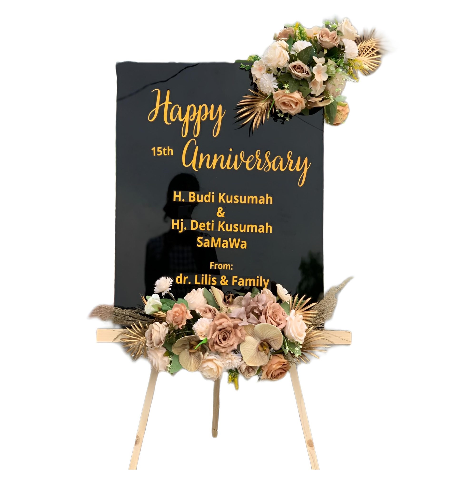 Papan Bunga Akrilik Cipocok Jaya