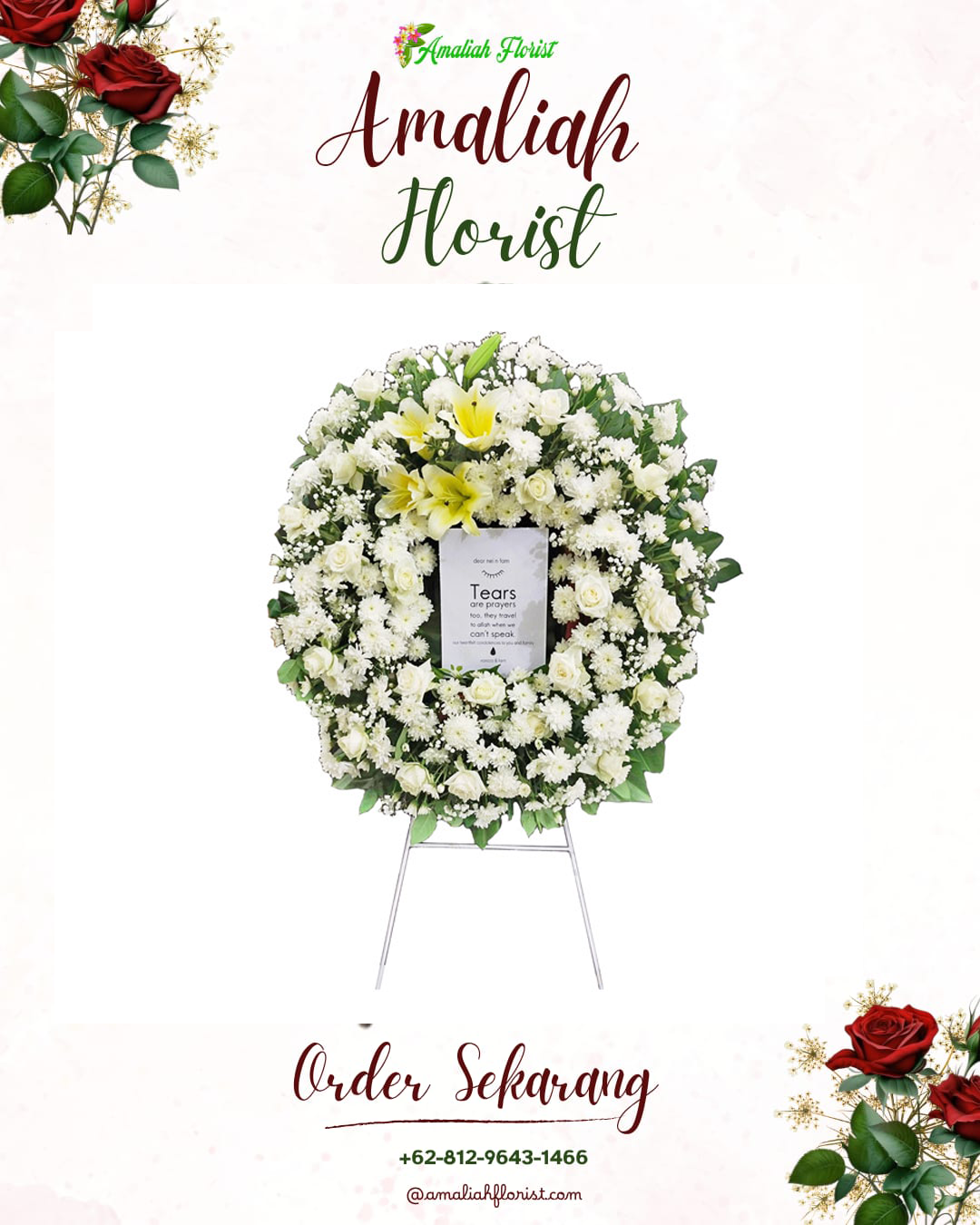 Krans Bunga Duka Cipocok Jaya